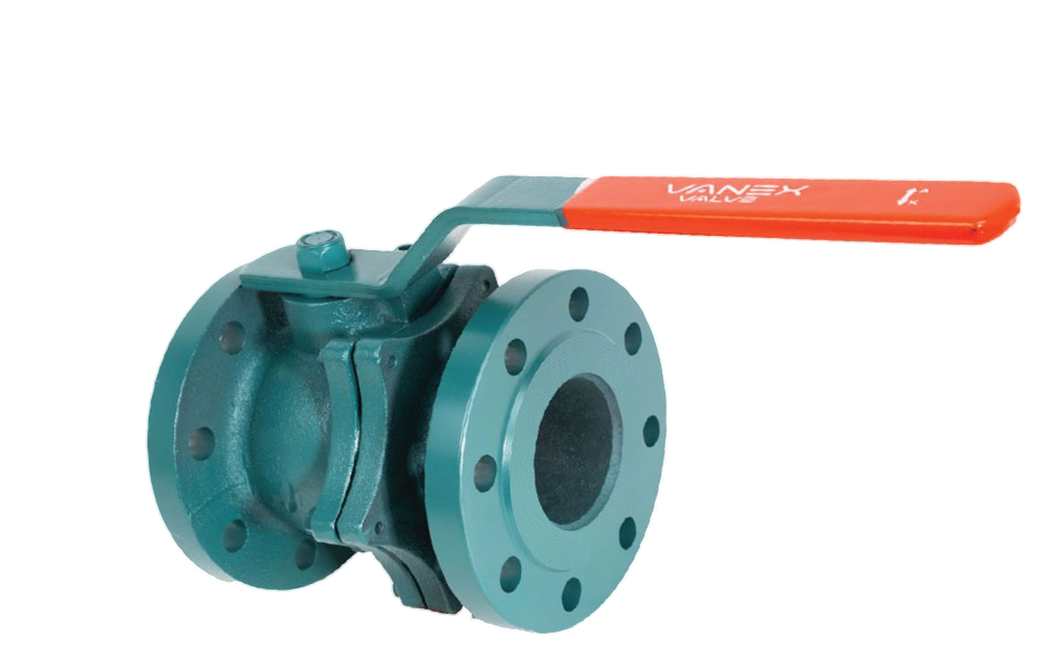 PN 6 DN 100 2 PARÇALI FLANŞLI KÜRESEL VANA